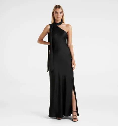 PARTY WEAR GOWN HALF SHOULDER