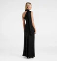 PARTY WEAR GOWN HALF SHOULDER
