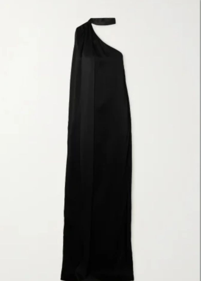 PARTY WEAR GOWN HALF SHOULDER